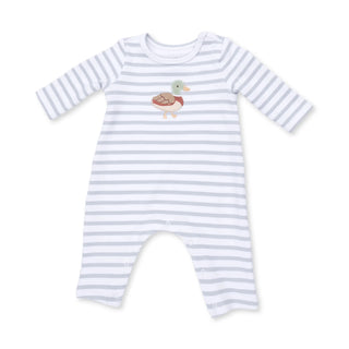 Angel Dear Mama Mallard Long Sleeve Romper - Simply Blessed Children's Boutique