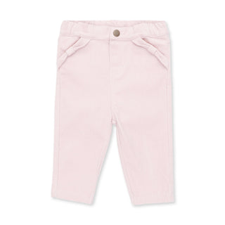 Angel Dear Veiled Pink Corduroy Pants with Bow Pocket-Girls Leggings/Bottoms-Simply Blessed Children's Boutique