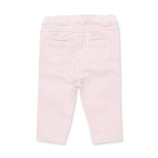 Angel Dear Veiled Pink Corduroy Pants with Bow Pocket-Girls Leggings/Bottoms-Simply Blessed Children's Boutique