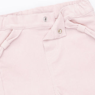 Angel Dear Veiled Pink Corduroy Pants with Bow Pocket-Girls Leggings/Bottoms-Simply Blessed Children's Boutique