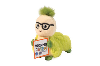 Douglas Toys Atom Bookworm Plush – Whimsical STEM Reading Buddy-Toys-Simply Blessed Children's Boutique