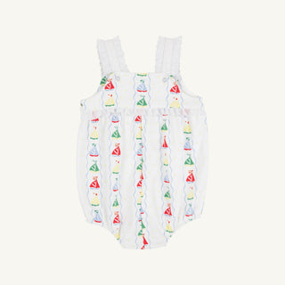 Babs Bubble (Pima) - Set Sail/Worth Ave White by The Beaufort Bonnet Company-Girls One-Piece-Simply Blessed Children's Boutique