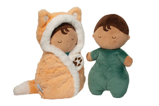 Douglas Toys Baby Fox Hug – Ultra-Soft Plush Doll & Woodland Wrap-Toys-Simply Blessed Children's Boutique
