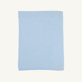 Bailey Baby Blanket (Brushed Yarn) – Buckhead Blue | The Beaufort Bonnet Company-Baby Accessories-Simply Blessed Children's Boutique