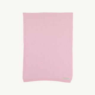 Bailey Baby Blanket (Brushed Yarn) – Palm Beach Pink | The Beaufort Bonnet Company-Baby Accessories-Simply Blessed Children's Boutique