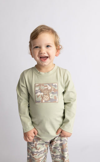 Banana Split Boys Buck Wild Camoflauge Pant Set-Boys Outfit Sets-Simply Blessed Children's Boutique