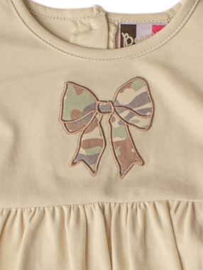 Banana Split Girls Camo Bow Tunic and Camoflauge Legging Set-Girls Outfit Sets-Simply Blessed Children's Boutique