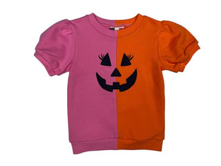 Banana Split Kids Jack-O-Lantern Girls Sweatshirt