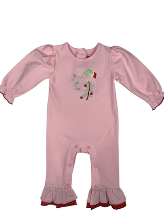 Banana Split Kids Mean One Girls Pink Romper