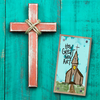 Baxter & Me Hymns Collection Happy Blocks – Hand-Finished Christian Wood Decor-Home/GIft-Simply Blessed Children's Boutique