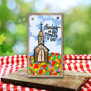 Baxter & Me Hymns Collection Happy Blocks – Hand-Finished Christian Wood Decor-Home/GIft-Simply Blessed Children's Boutique