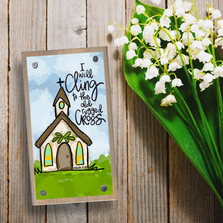 Baxter & Me Hymns Collection Happy Blocks – Hand-Finished Christian Wood Decor-Home/GIft-Simply Blessed Children's Boutique