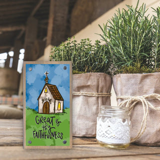 Baxter & Me Hymns Collection Happy Blocks – Hand-Finished Christian Wood Decor-Home/GIft-Simply Blessed Children's Boutique