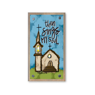 Baxter & Me Hymns Collection Happy Blocks – Hand-Finished Christian Wood Decor-Home/GIft-Simply Blessed Children's Boutique