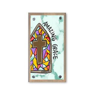 Baxter & Me Hymns Collection Happy Blocks – Hand-Finished Christian Wood Decor-Home/GIft-Simply Blessed Children's Boutique