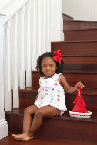 Babs Bubble (Pima) - Set Sail/Worth Ave White by The Beaufort Bonnet Company-Girls One-Piece-Simply Blessed Children's Boutique