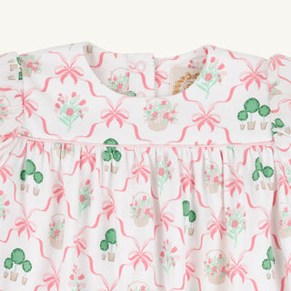 Blythe Bubble – Boxwoods and Bows/Palm Beach Pink | The Beaufort Bonnet Company-Infants-Simply Blessed Children's Boutique