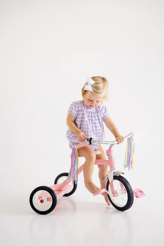 Blythe Bubble (Pima) - Lauderdale Lavender Gingham/Lauderdale Lavender by The Beaufort Bonnet Company-Girls One-Piece-Simply Blessed Children's Boutique