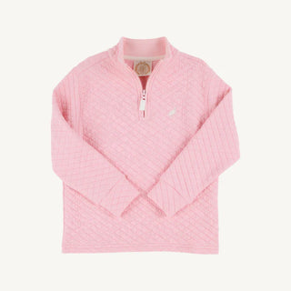 Canter Collar Half-Zip – Sandpearl Pink (Quilted) From The Beaufort Bonnet Company