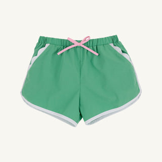 Cheryl Shorts – Gibson Island Green/Worth Ave White | The Beaufort Bonnet Company