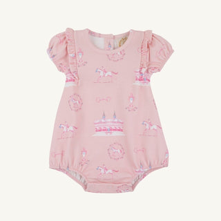 Dorcie Day Bubble – A Day at the Derby in Palm Beach Pink by The Beaufort Bonnet Company - Simply Blessed Children's Boutique