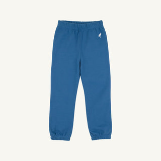 Gates Sweeney Sweatpants – Wood Boat Blue/Worth Ave White | The Beaufort Bonnet Company