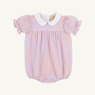 Holly Day Bubble – Woodstock Park Plaid/Worth Ave White | The Beaufort Bonnet Company