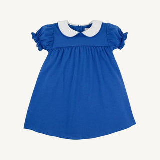 Holly Day Dress - Rockefeller Royal/Worth Ave White by The Beaufort Bonnet Company-Girls Dresses-Simply Blessed Children's Boutique