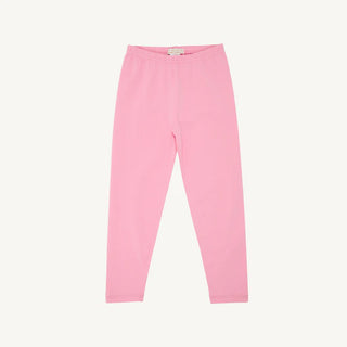 Mitzi Sue Slacks in Hamptons Hot Pink, girls pull-on knit pants with elastic waistband by The Beaufort Bonnet Company.