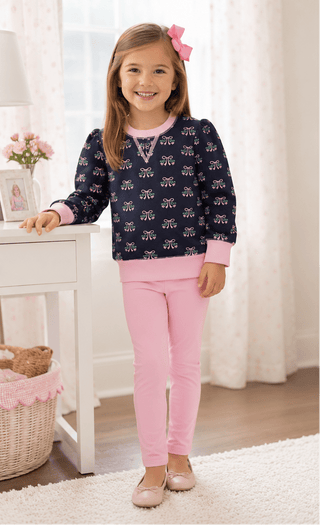 Mitzy Sue Slacks - Pier Party Pink by The Beaufort Bonnet Company-Girls Leggings/Bottoms-Simply Blessed Children's Boutique