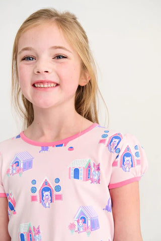 Penny's Play Dress - In The Dog House/Romany Rose by The Beaufort Bonnet Company-Girls Dresses-Simply Blessed Children's Boutique