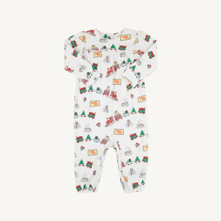 Long Sleeve Penny's Playsuit – TBBC Express / Palm Beach Pink