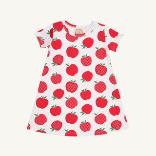 Polly Play Dress - Short Sleeve - Ardsley Park Apple by The Beaufort Bonnet Company-Girls Dresses-Simply Blessed Children's Boutique