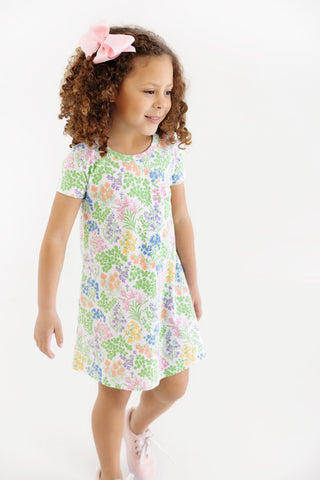 Polly Play Dress Short Sleeve - Gaston St Garden by The Beaufort Bonnet Company-Girls Dresses-Simply Blessed Children's Boutique