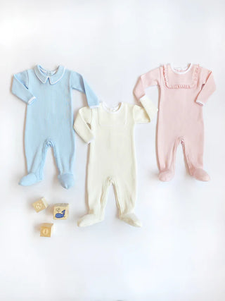 Pink Rock Me Romper – Palm Beach Pink / Worth Ave White | The Beaufort Bonnet Company