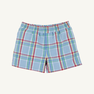 Sheffield Shorts - Kensington Court Plaid/Worth Ave White by The Beaufort Bonnet Company-Boys Shorts-Simply Blessed Children's Boutique