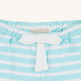 Shipley Shorts – Edisto Egg Blue Stripe/Worth Ave White | The Beaufort Bonnet Company-Girls Shorts-Simply Blessed Children's Boutique