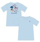 Sir Proper’s Boys' Fish Graphic T-Shirt - Buckhead Blue - Simply Blessed Children's Boutique
