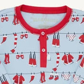 Sutton's Sweet Dream Set - Santa's Laundry Line/Richmond Red by The Beaufort Bonnet Company-Boys Sleepwear-Simply Blessed Children's Boutique