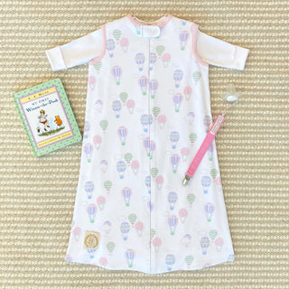 Beddie Bye Sleep Sack – Up, Up, and Away with Palm Beach Pink-Infants-Simply Blessed Children's Boutique