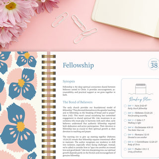 Spiral Bible The Bible in a Year: A 52-Week Study-Books-Simply Blessed Children's Boutique