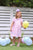 Pink Applique Birthday Party Dress