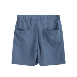 Boys Dark Blue Mallard Shorts - Lil Cactus-Boys Shorts-Simply Blessed Children's Boutique