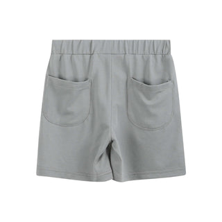 Boys Grey Mallard Shorts-Boys Shorts-Simply Blessed Children's Boutique
