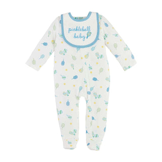 Boys Pickleball Sleeper and Bib Set - Mud Pie-Misc.-Simply Blessed Children's Boutique