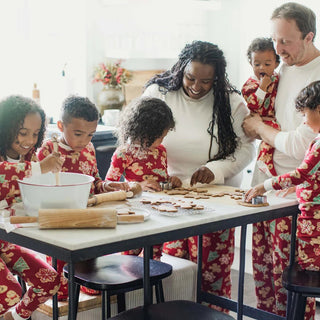 Burt’s Bees Gingerbread Bakes Christmas Matching Family Pajamas-Family Pajamas-Simply Blessed Children's Boutique