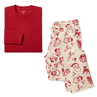 Burt's Bees Nostalgic Christmas Matching Family Pajamas-Family Pajamas-Simply Blessed Children's Boutique