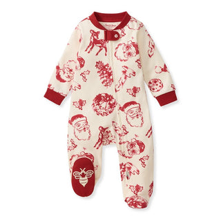 Burt's Bees Nostalgic Christmas Matching Family Pajamas-Family Pajamas-Simply Blessed Children's Boutique