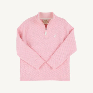 Canter Collar Half - Zip – Sandpearl Pink (Quilted) From The Beaufort Bonnet Company - Simply Blessed Children's Boutique