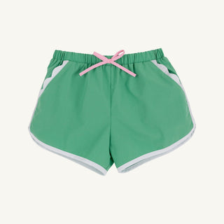 Cheryl Shorts – Gibson Island Green/Worth Ave White | The Beaufort Bonnet Company-Misc.-Simply Blessed Children's Boutique